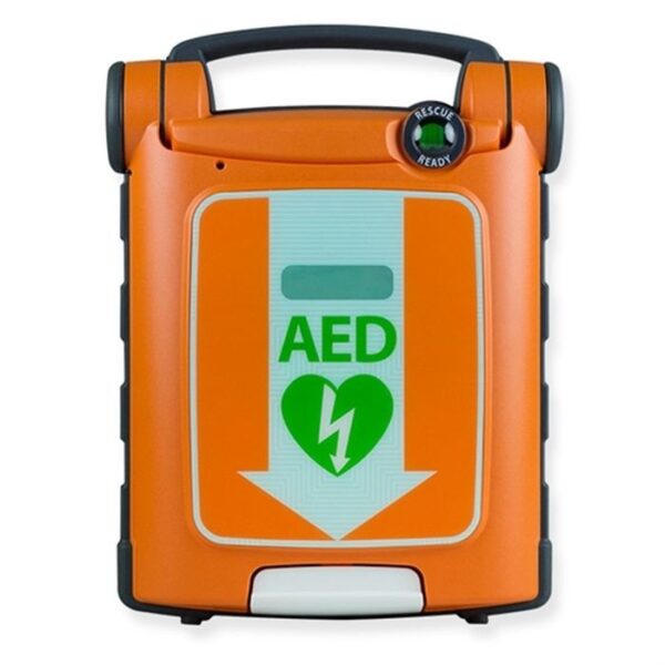 Powerheart G5 AED shown from the front