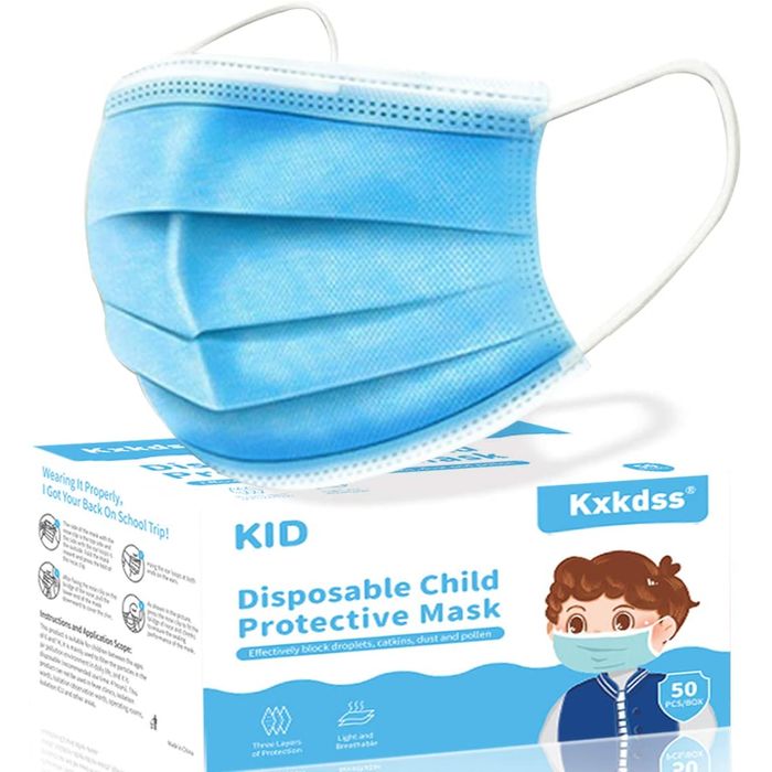 Child Disposable Face Mask blue 20 masks per box Houston, Texas